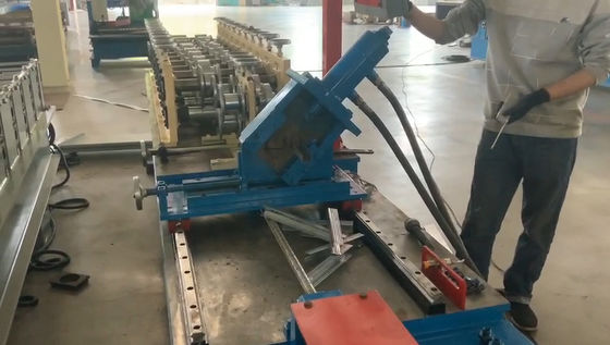 steel keel roll forming machine/ galvanized steel truss profile light keel