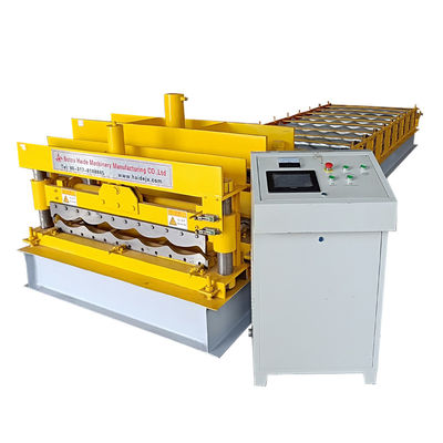 Roof And Wall Panel Rollformer , Complete Single Roll Forming Production Line