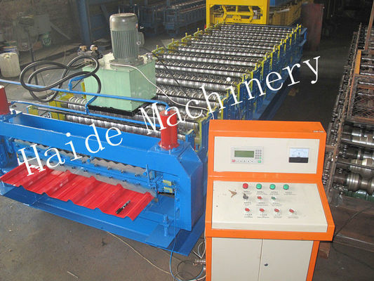 double layer metal roof use corrugated trapezoidal roofing  forming machine