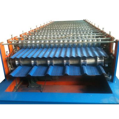 Steel Simple Double Layer Forming Machine Ware House Making Producing Machine