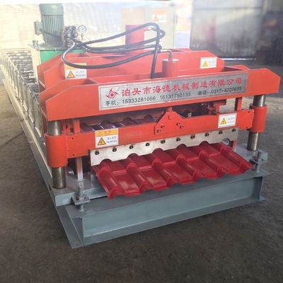 Steel Simple Double Layer Forming Machine Ware House Making Producing Machine