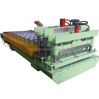 Steel Glazed Tile Forming Machine Galvanized Colored