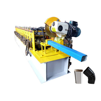 Construction Rain Water Downspout Roll Forming Machine Gutter Steel Making Machine Price