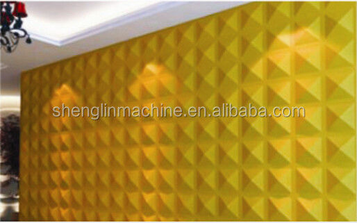 Haide Three Dimension Trigger 3D Wall Panel Machine With CE And ISO9001